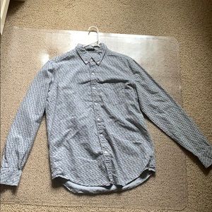 American Eagle seriously soft shark dress shirt